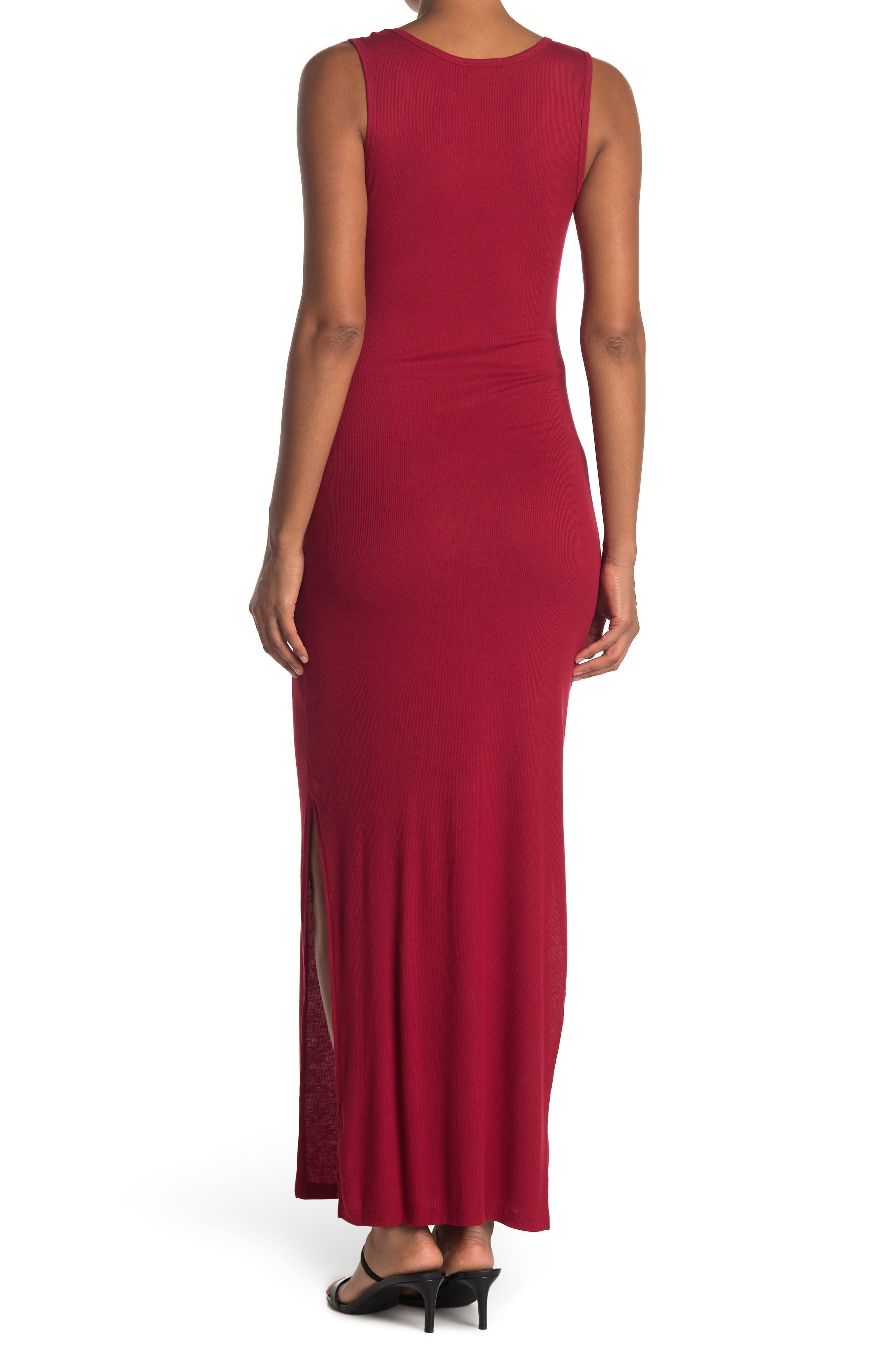Bebe Embellished Logo Maxi Dress Nordstromrack