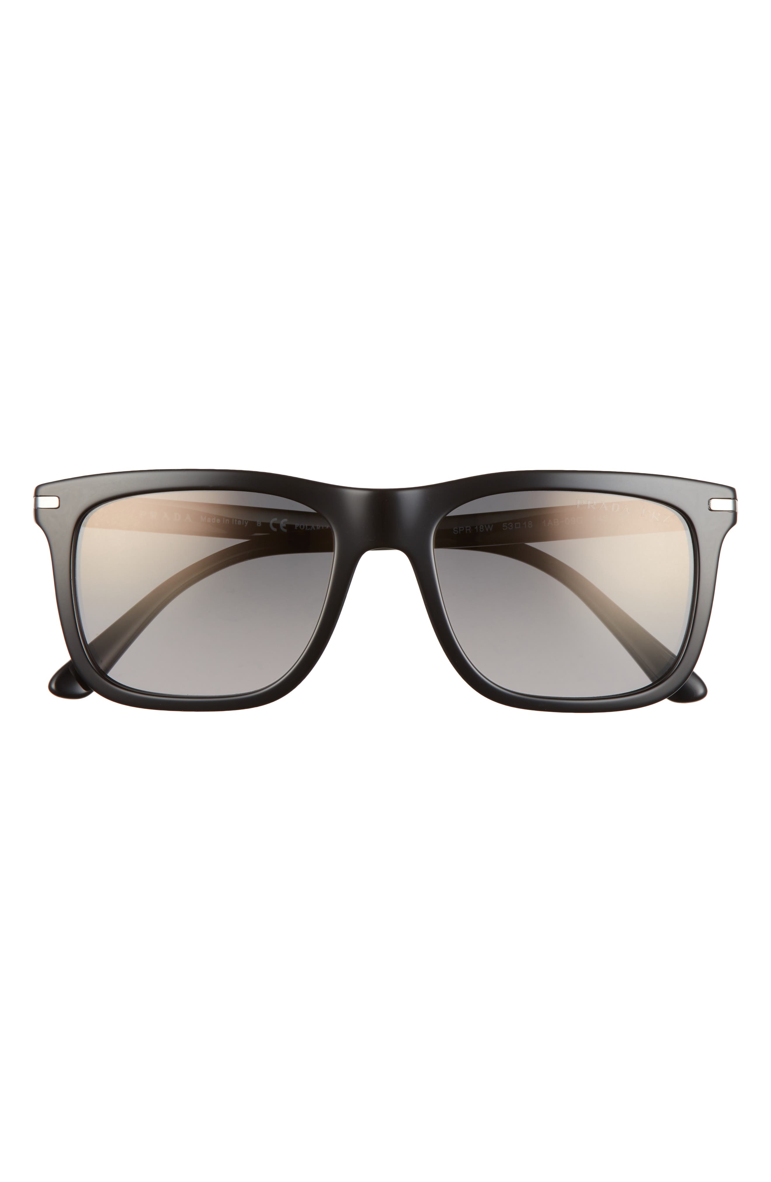 prada 53mm square sunglasses