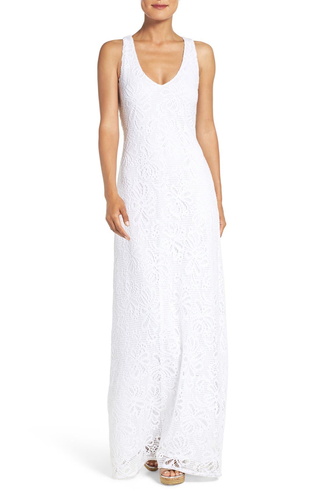 lilly pulitzer white maxi dress