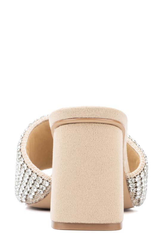 Fashion To Figure Serena Embellished Sandal In Nude