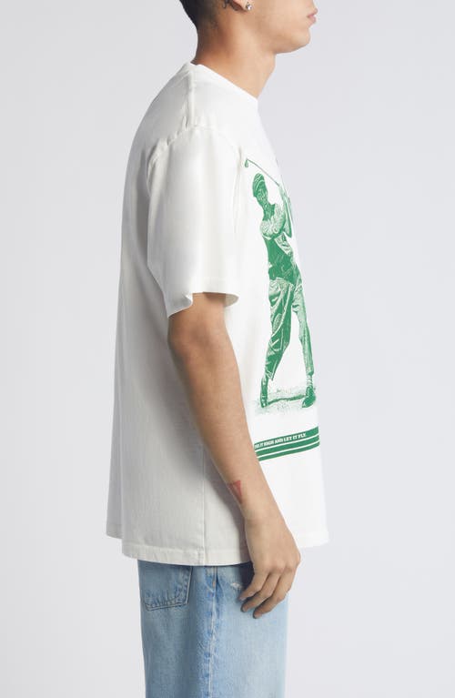 Shop Id Supply Co Golf Swing Graphic T-shirt In White