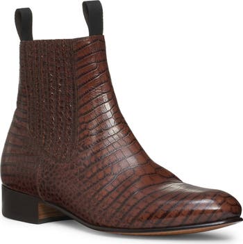 TOM FORD Alligator Embossed Chelsea Boot Men Nordstrom
