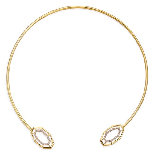 Dhwani Bhansal Syra Choker In Gold Plated