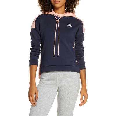 Adidas Toggle Fleece Hoodie, Blue
