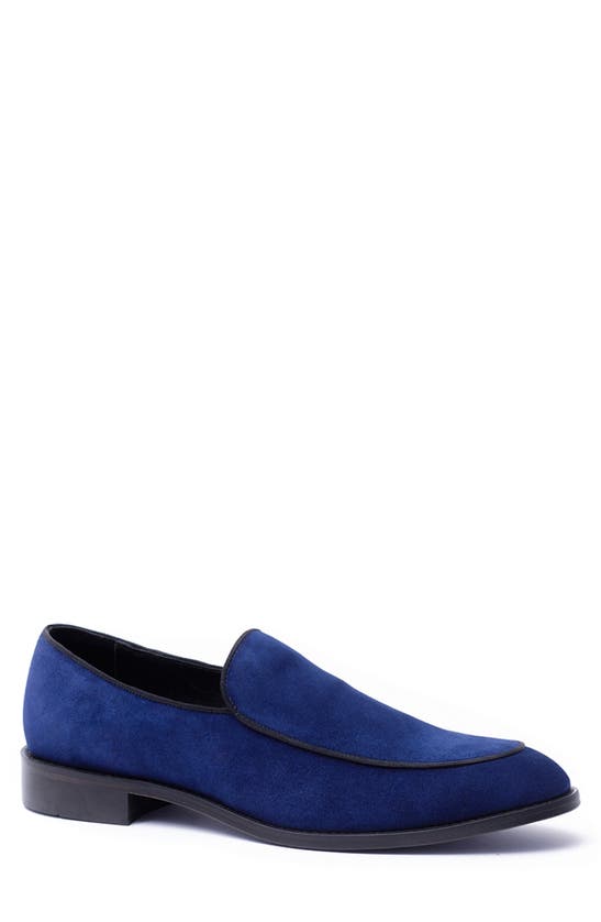 Anthony Veer Men's Craige Suede Slip-on Loafers In Navy