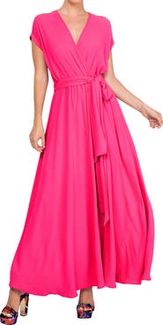 Meghan la 2024 wrap maxi dress