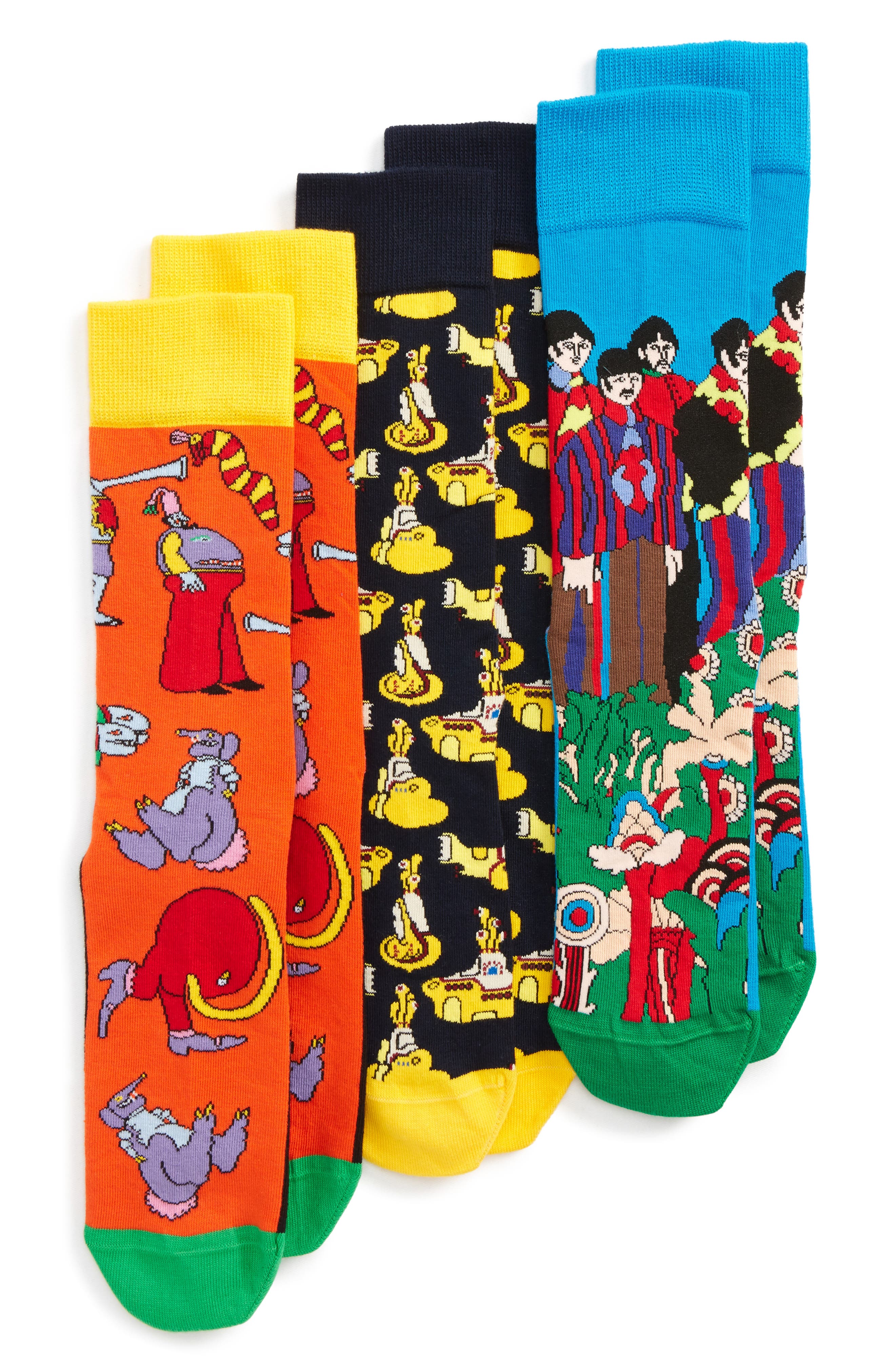 happy socks three pack