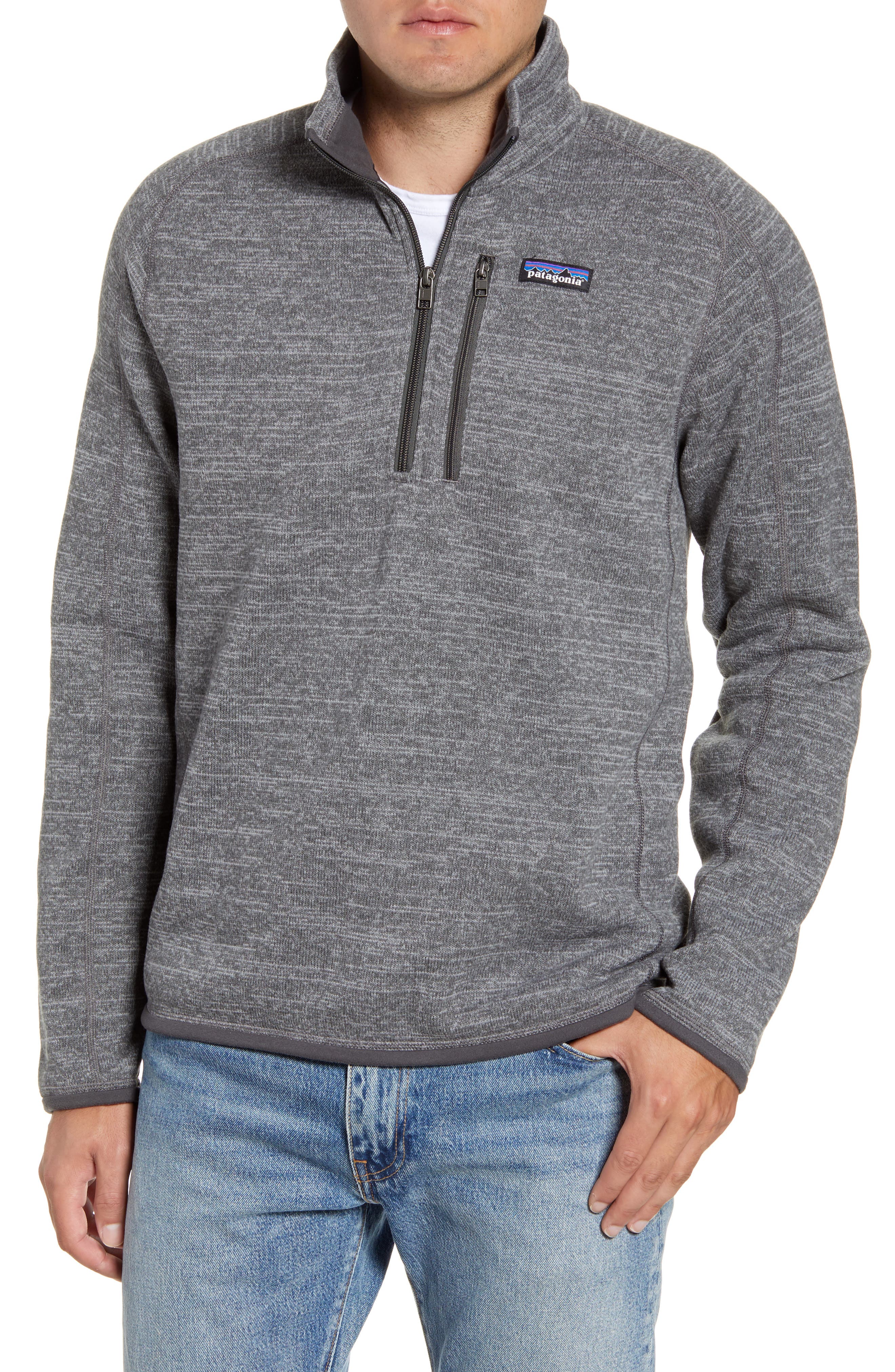 patagonia better sweater half zip