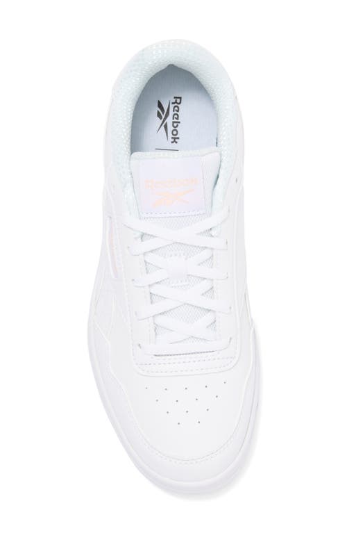 Shop Reebok Court Advance Clip Sneaker In White/posp
