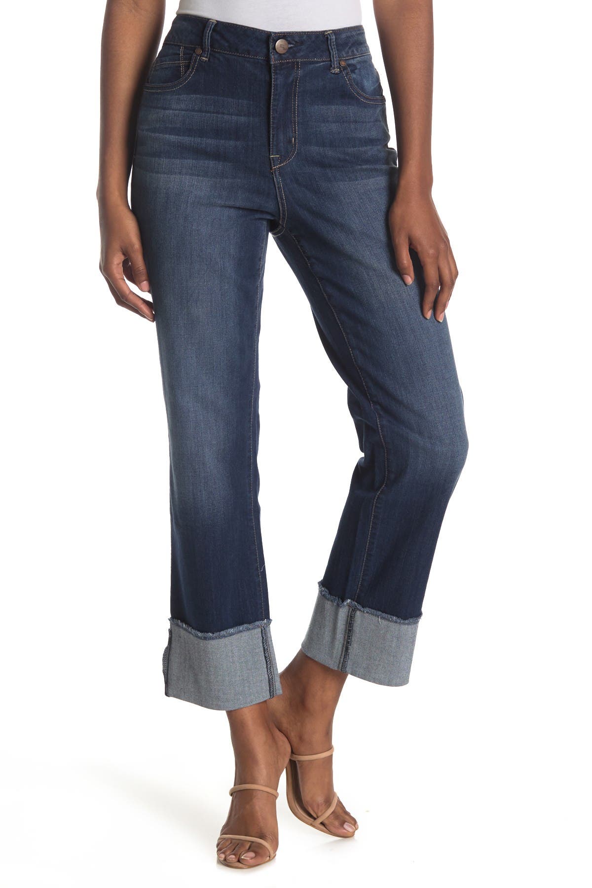 1822 Denim | Cuffed Straight Leg Jeans | Nordstrom Rack