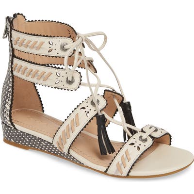 Coach Via Demi Wedge Sandal- Ivory