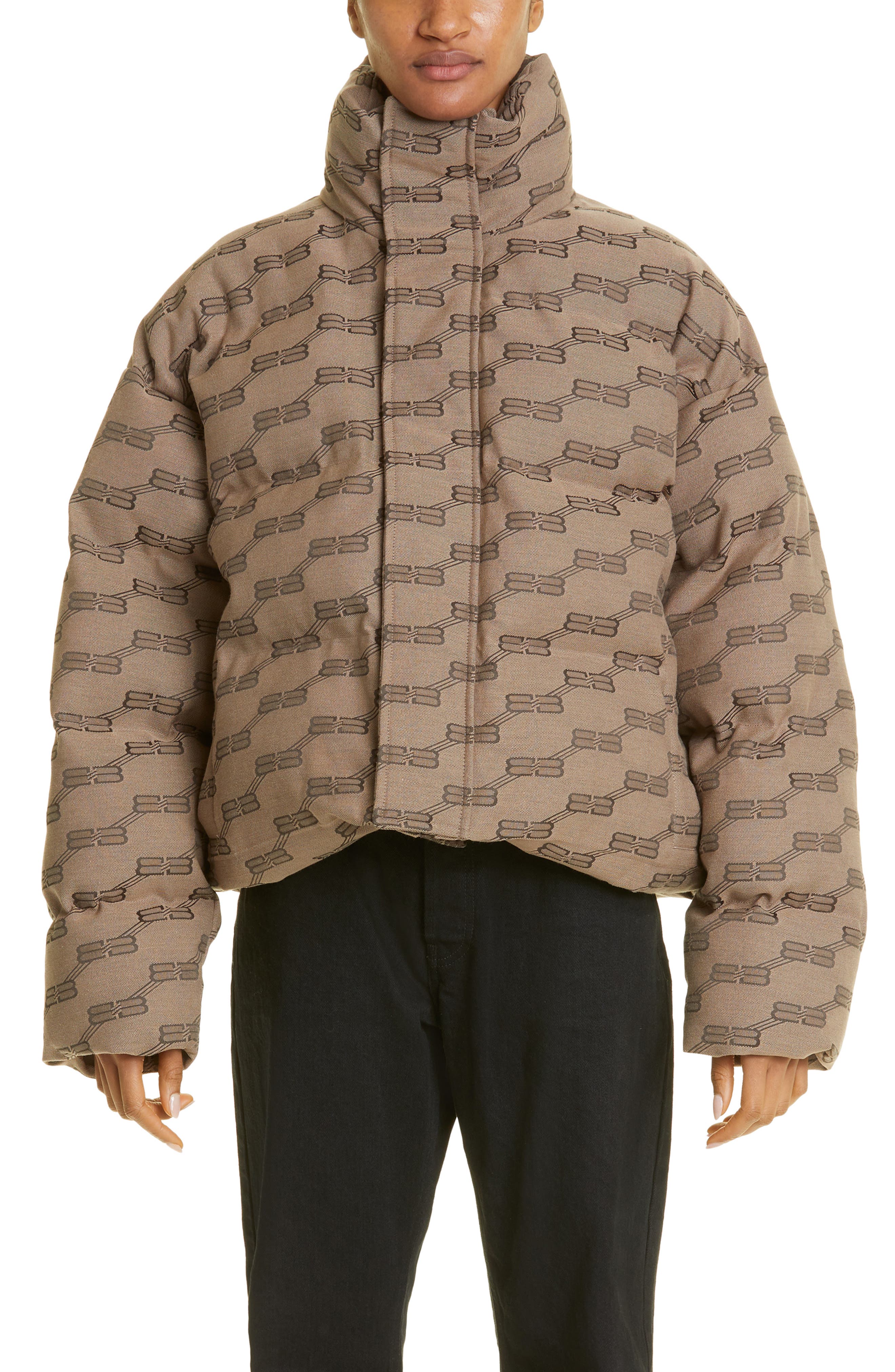 Balenciaga BB Monogram Puffer Jacket | Smart Closet