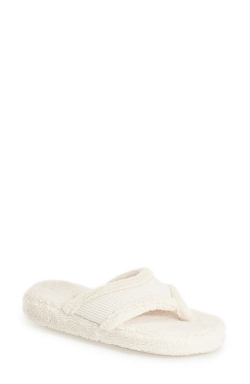 Waffle Spa Slipper in Natural