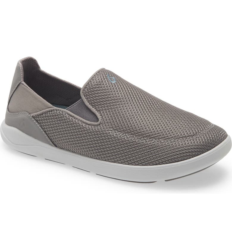 Olukai Nohea Pae Men’s Slip-On Sneakers Gray Size 9.5 Max 47% OFF