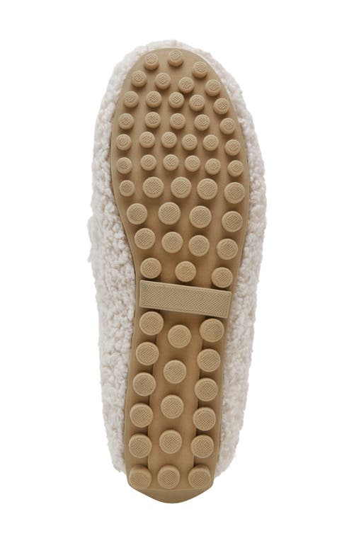 Shop Steve Madden Slip Faux Shearling Slipper In Beige