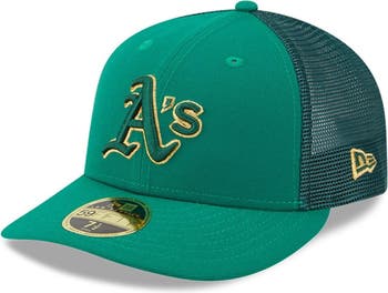 New Era Men's New Era Kelly Green Oakland Athletics 2023 St. Patrick's Day  Low Profile 59FIFTY Fitted Hat