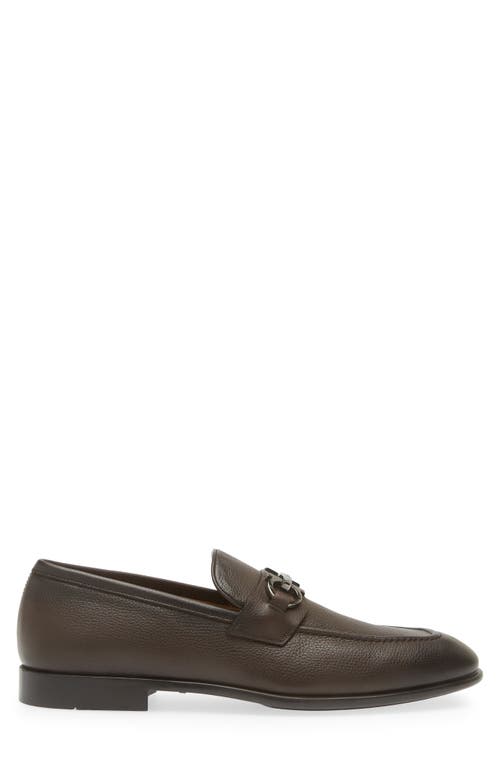 Shop Ferragamo Foster Bit Loafer In T. Moro New Biscotto