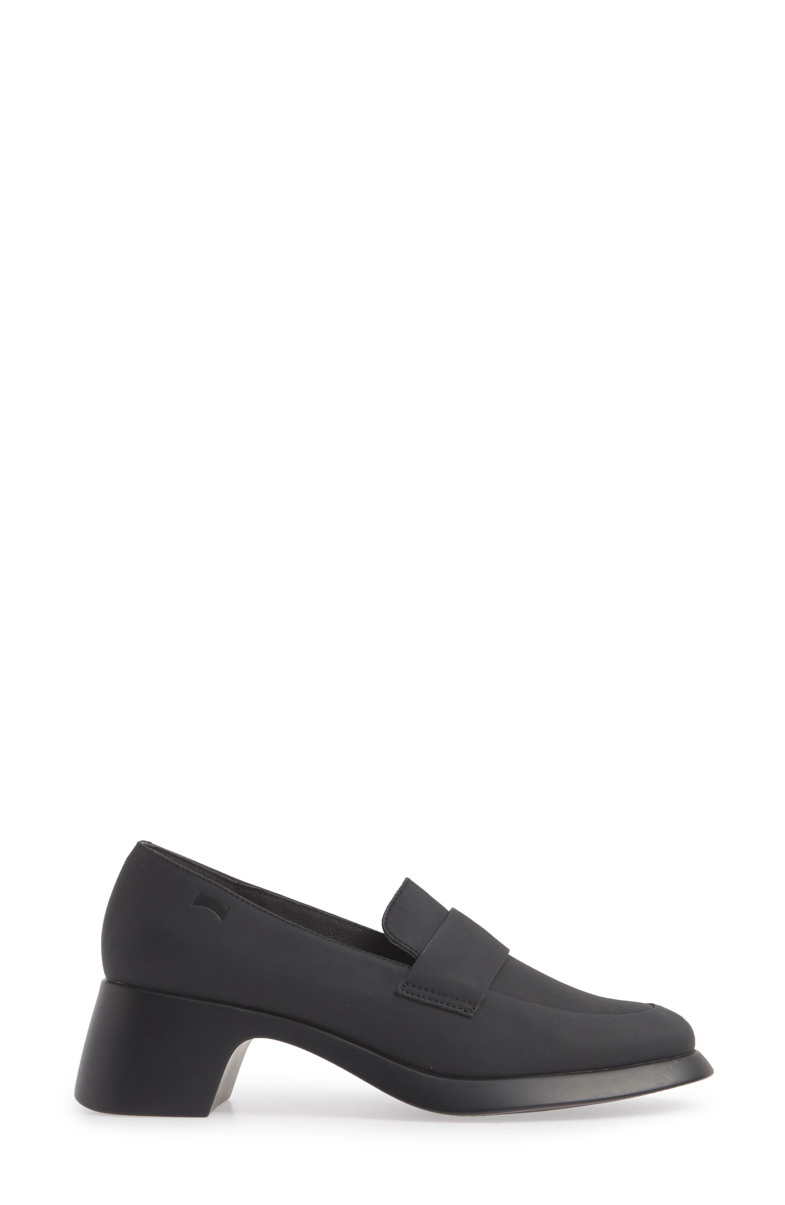 camper trisha heeled loafer