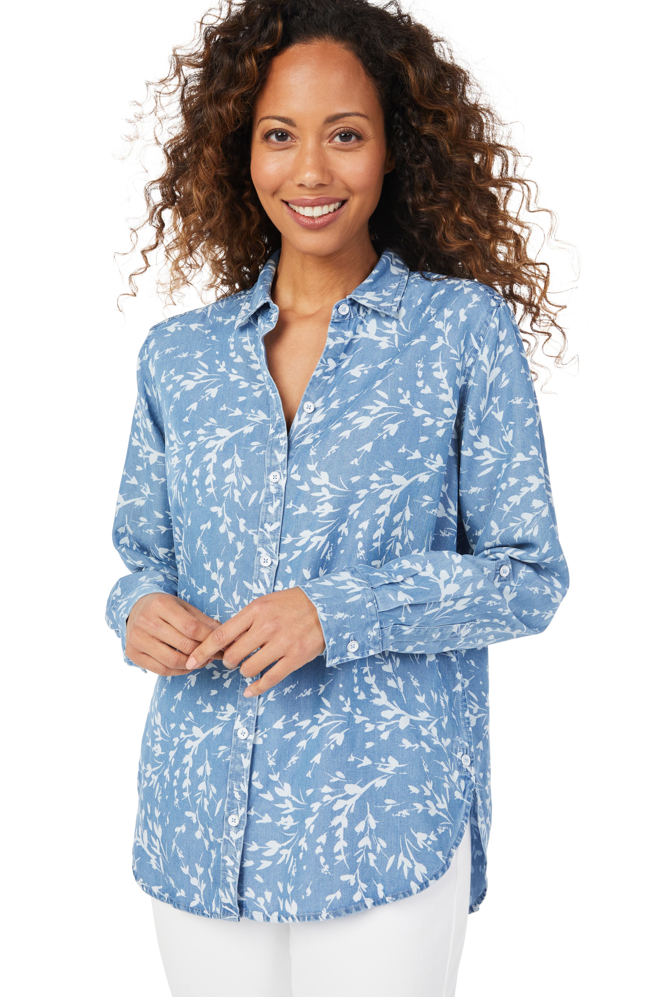 Foxcroft Carmen Wistful Branches Print 