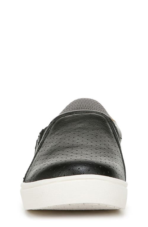 Dr. Scholl's Kids' Madison Sneaker In Black Faux Leather