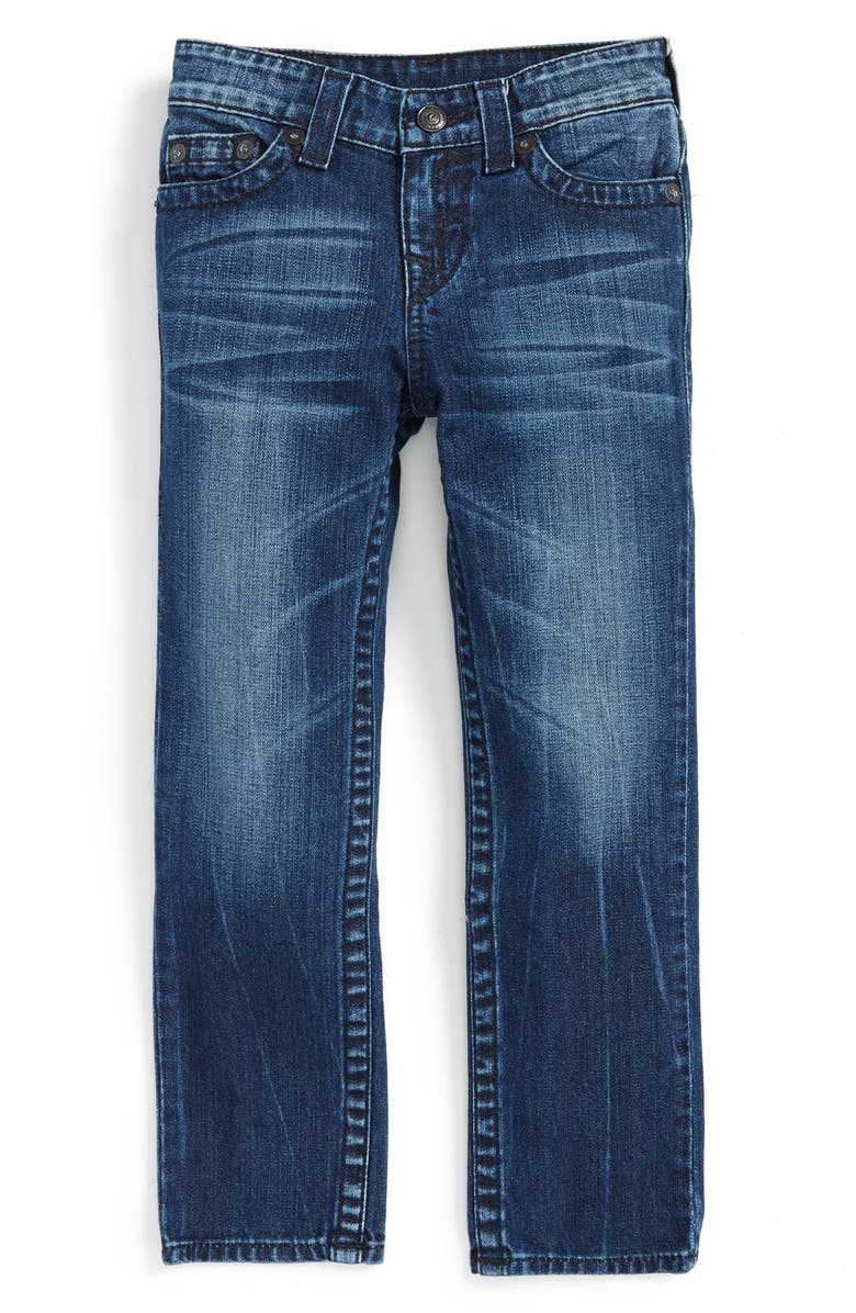 True Religion Brand Jeans 'Geno' Relaxed Slim Fit Jeans (Toddler Boys ...
