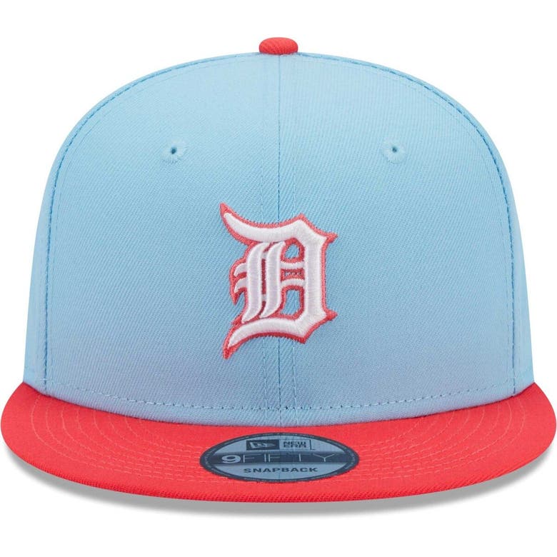 Men's Detroit Tigers New Era Light Blue Spring Color Basic 9FIFTY