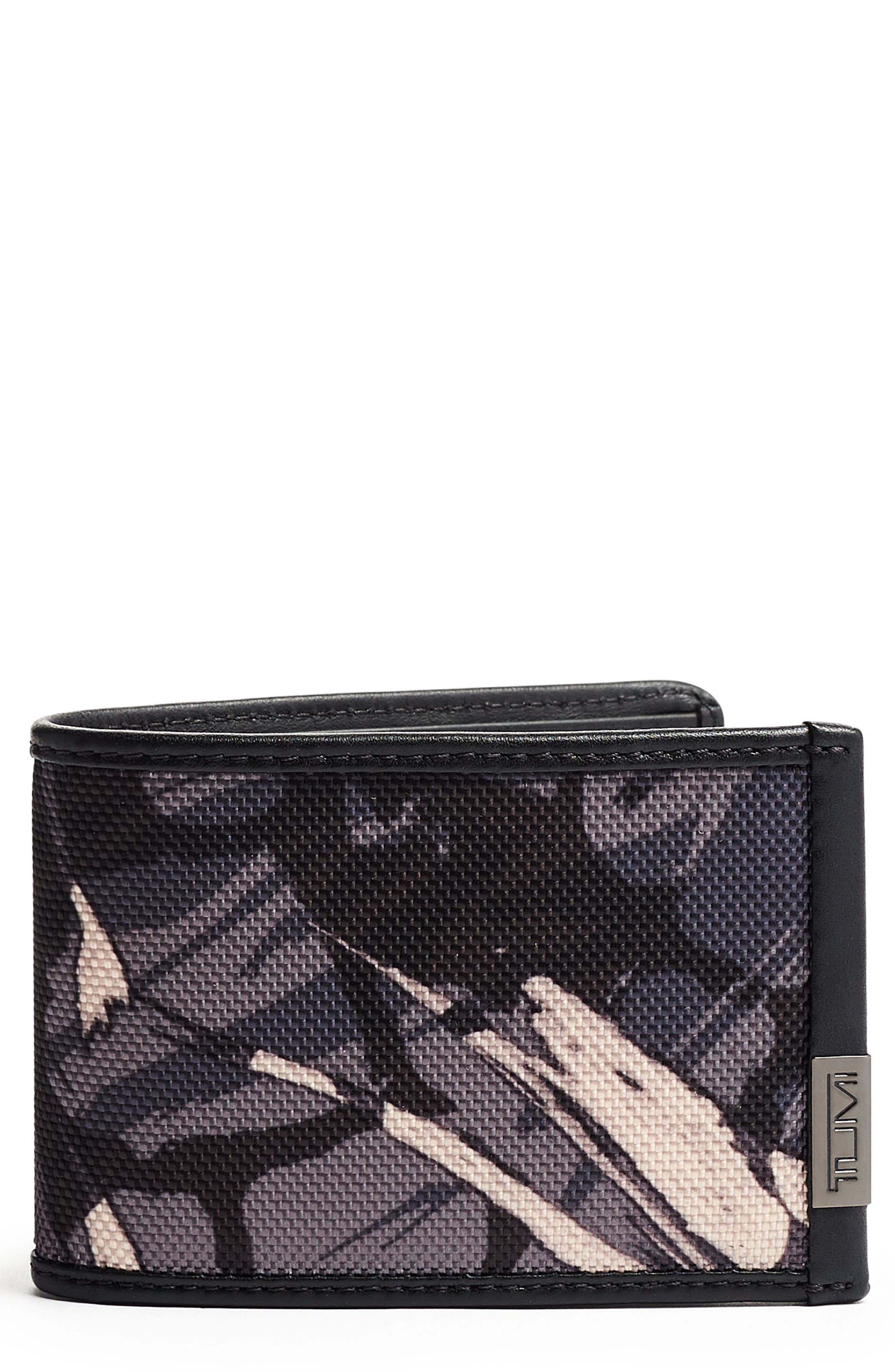 Tumi Alpha Slim Single ID Lock™ Shielded Ballistic Nylon Wallet Nordstrom