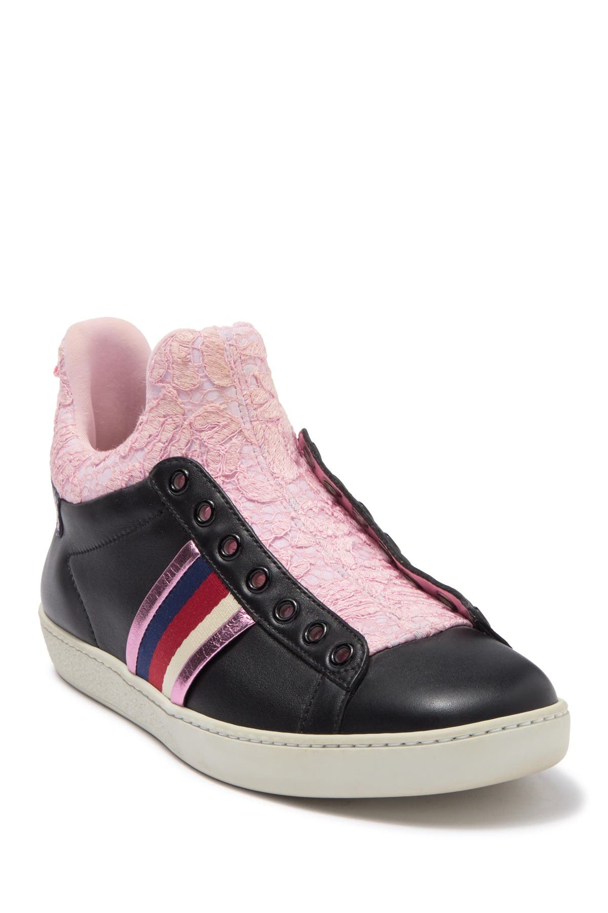 GUCCI | Mixed Media High Top Sneaker 