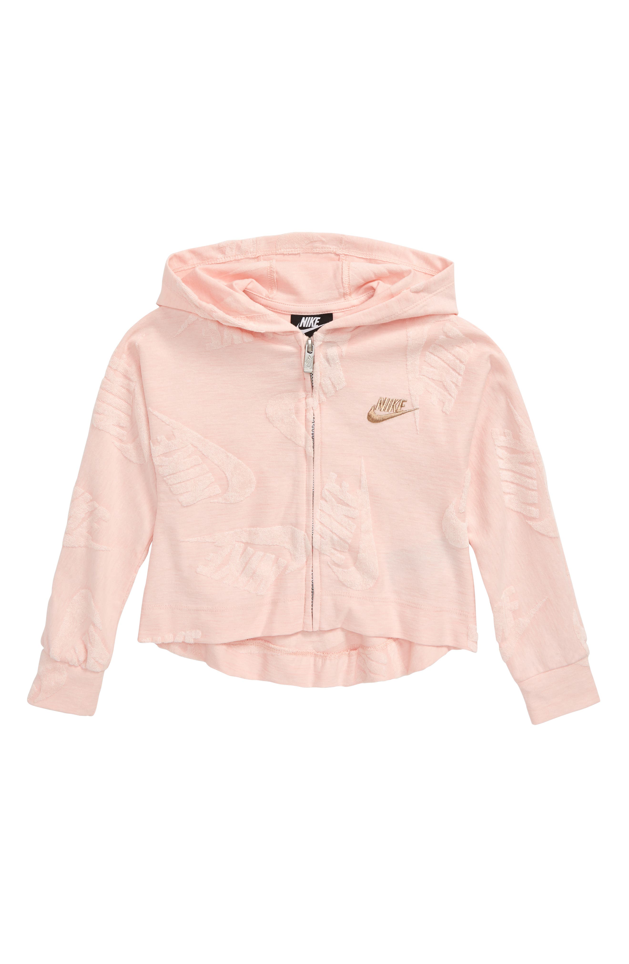 baby pink nike sweater