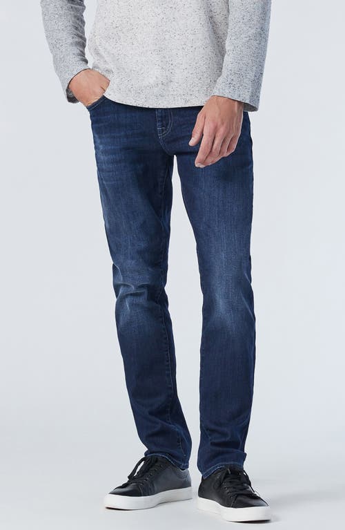 Shop Mavi Jeans Marcus Slim Straight Leg Jeans In Dark Williamsburg