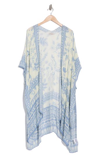 La Fiorentina Baroque Ruana In Blue