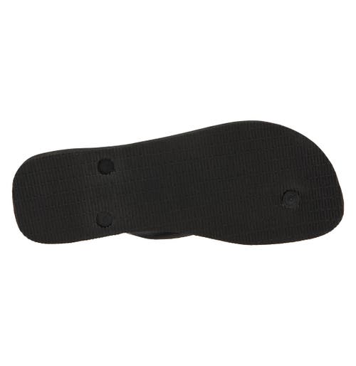 Havaianas Men's Top Flip Flops In Black