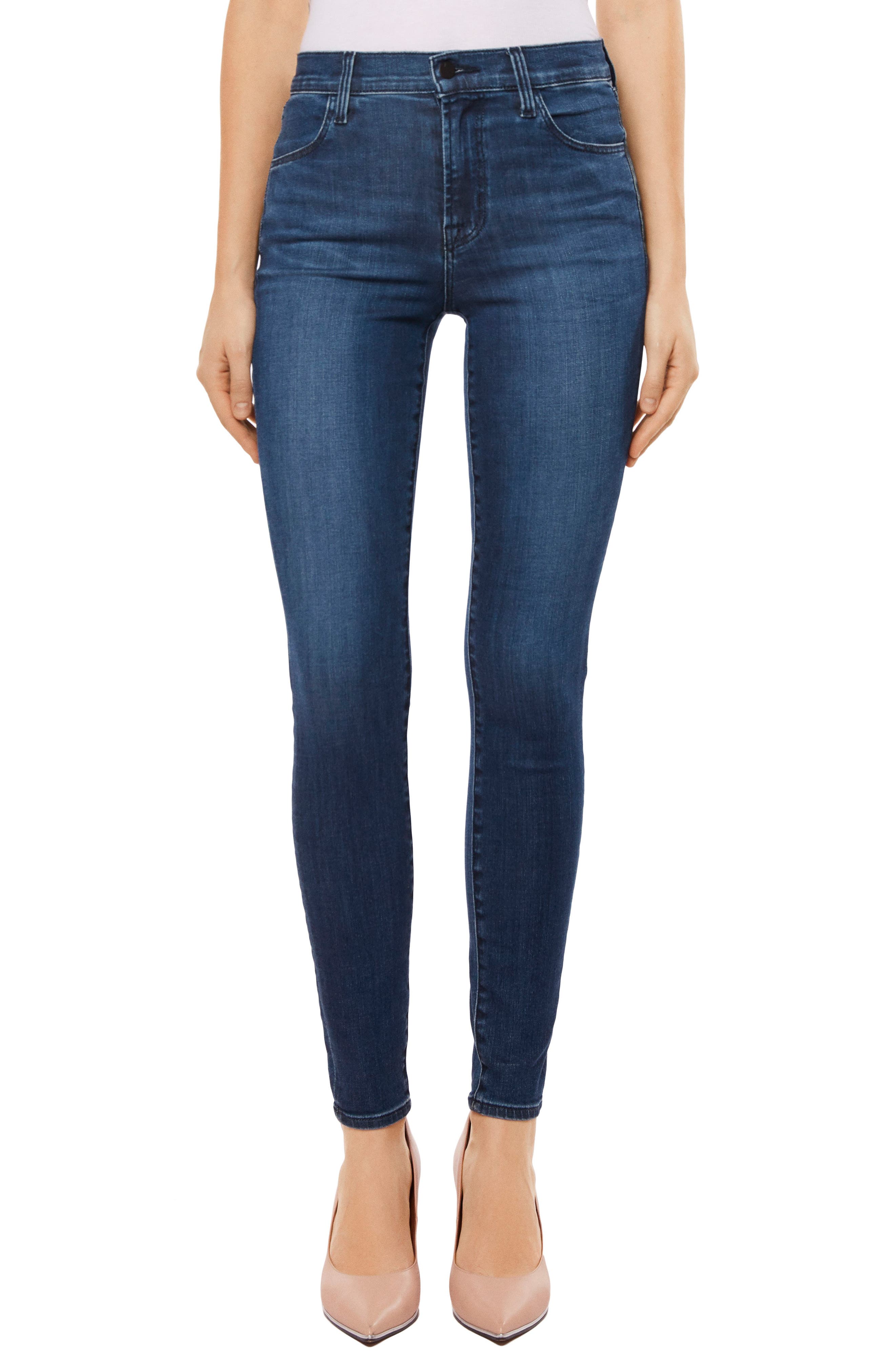 j brand women's maria high rise skinny jeans