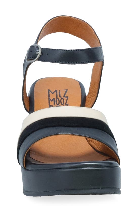 Miz Mooz Gala Platform Sandal In Black