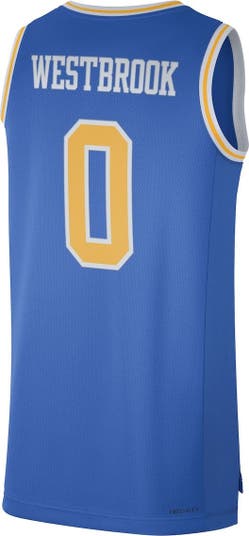 Men's Jordan Brand Russell Westbrook Blue UCLA Bruins Limited Basketball  Jersey