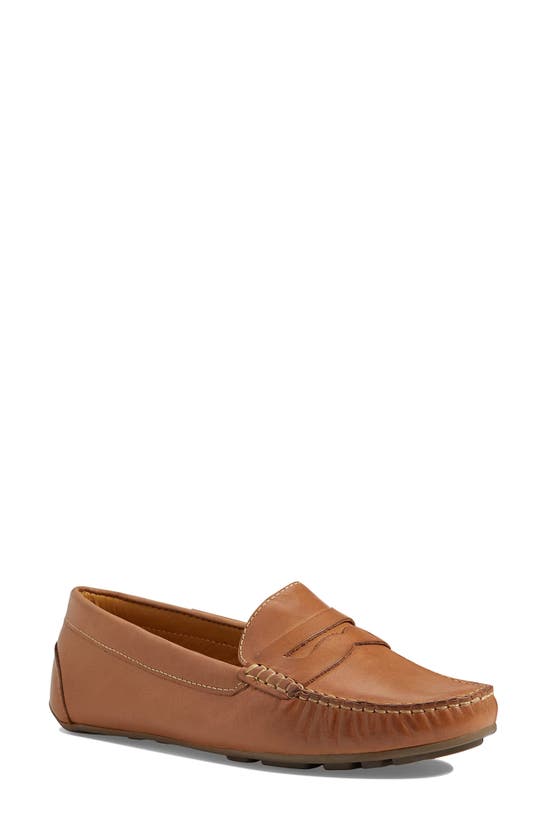 Marc Joseph New York Naples Penny Loafer In Tan Napa