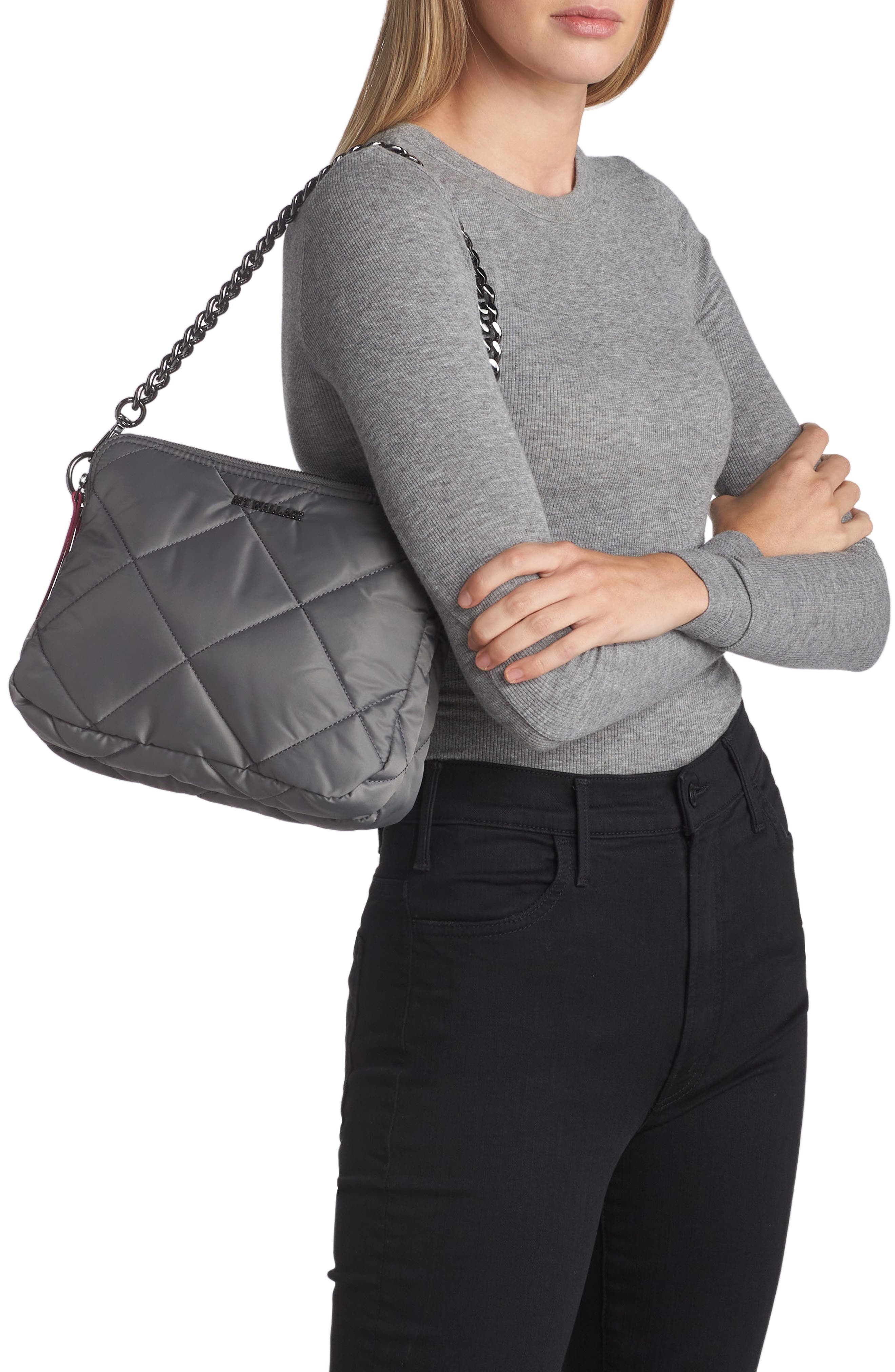 MZ Wallace Bowery Quilted Nylon Crossbody Bag Nordstrom