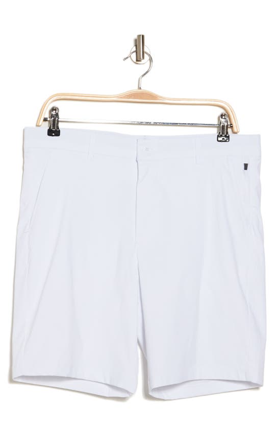 Shop Dkny Sportswear Dkny Tech Chino Shorts In White