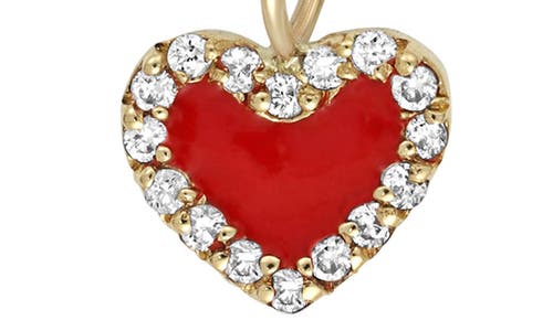 BONY LEVY BONY LEVY CHELSEA DIAMOND HEART PENDANT NECKLACE 