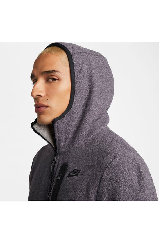 Nike Tech Fleece Jacket In Cave Purple Black Modesens