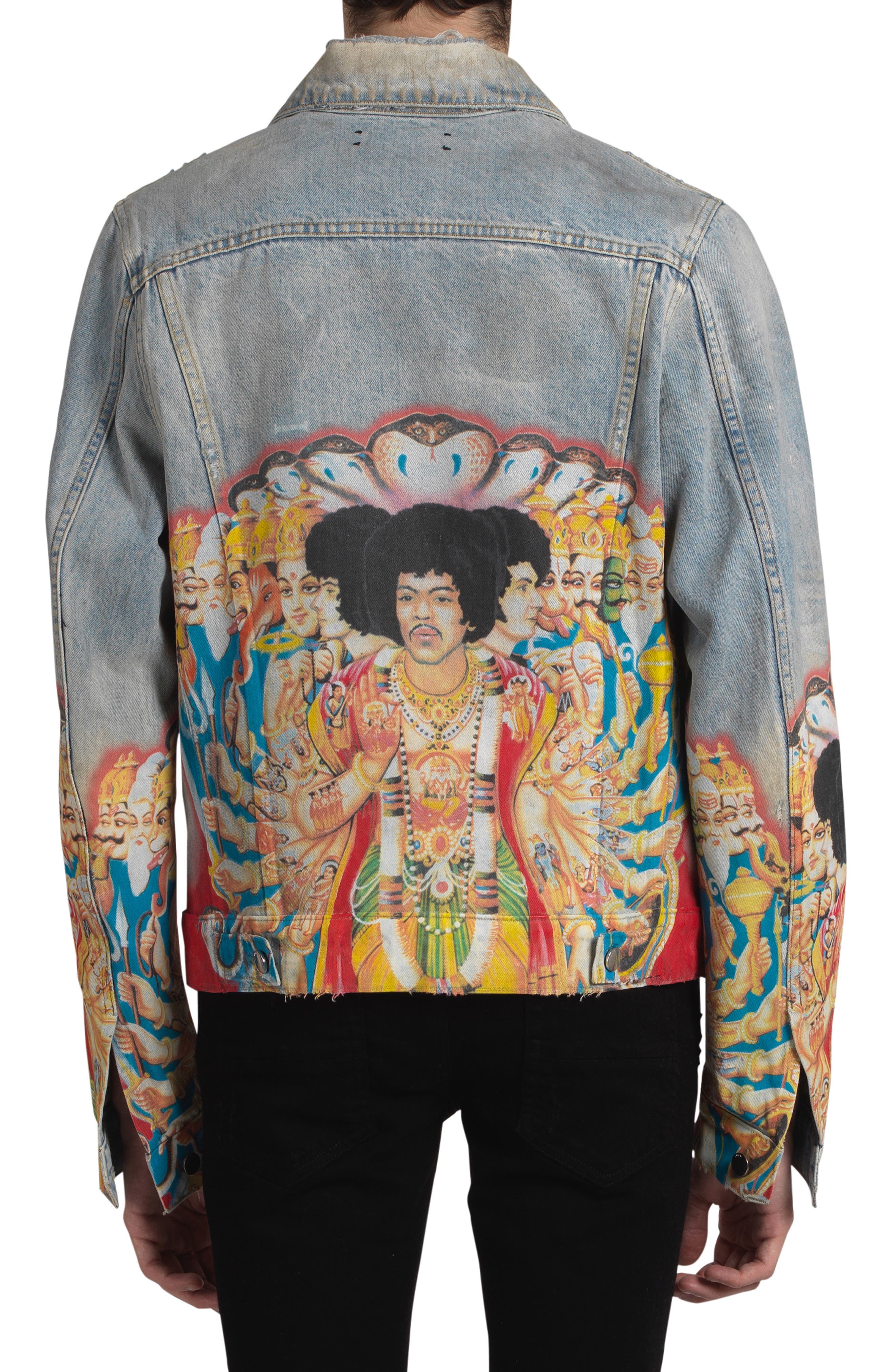 jimi hendrix denim jacket
