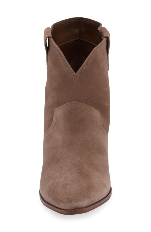 Shop Kaanas Ares Cowboy Bootie In Tobacco