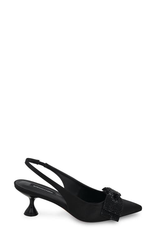 Bcbgmaxazria Archie Pointed Toe Slingback Pump In Black