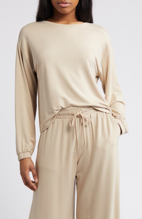 Open Edit Crewneck Lounge Top at Nordstrom,