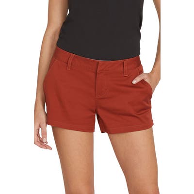 Volcom Frochickie Chino Shorts, Orange