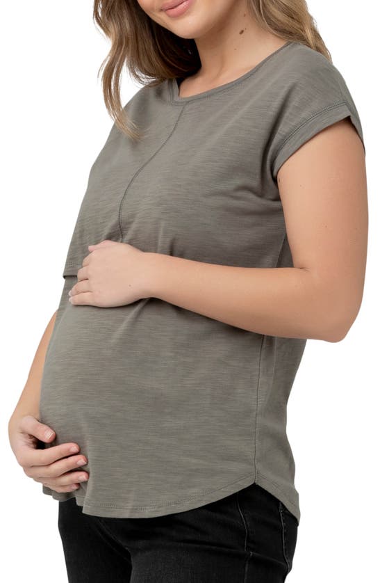RIPE MATERNITY RIPE MATERNITY RICHIE NURSING SHIRT 