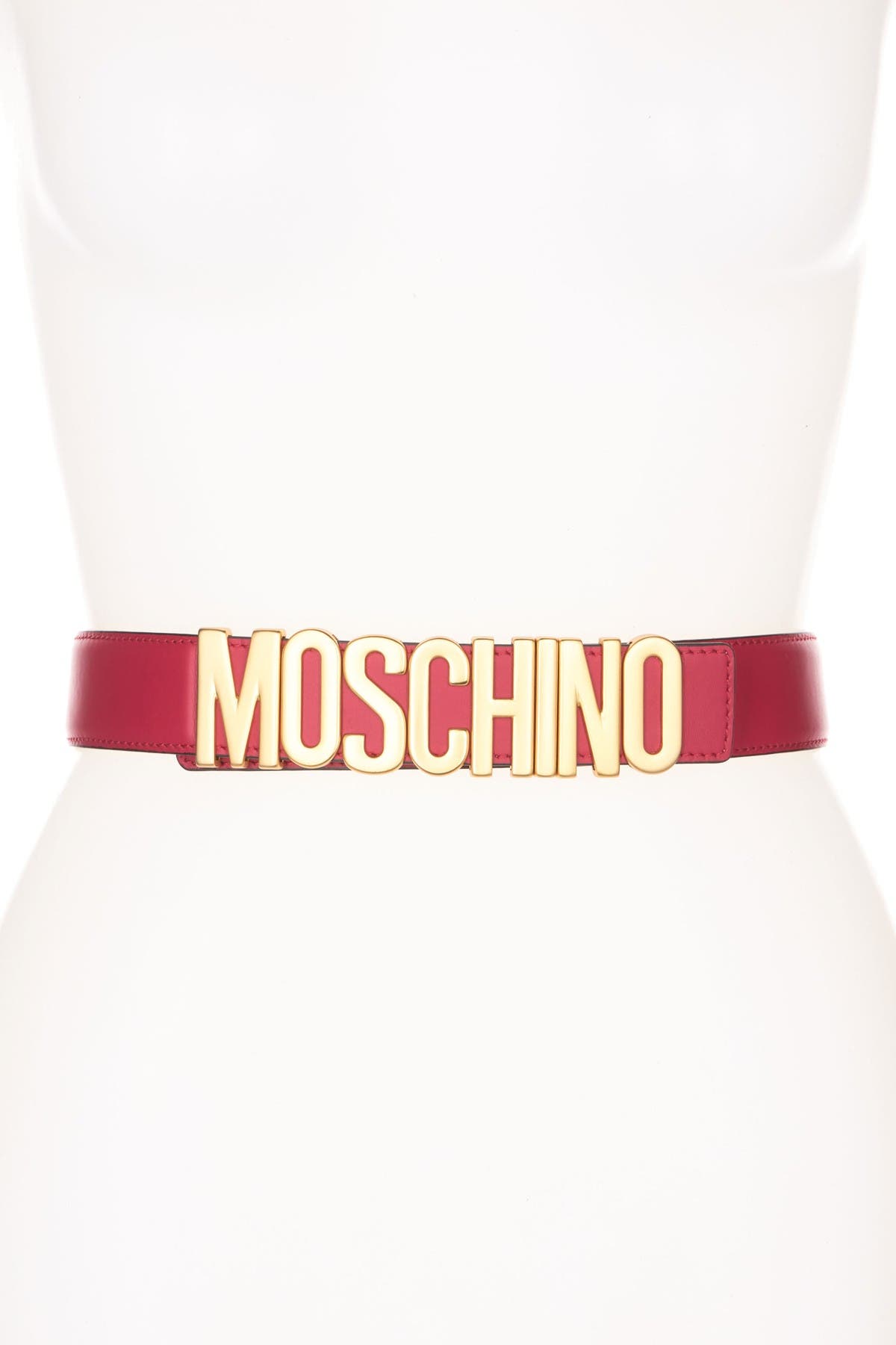 MOSCHINO | 35mm Logo Belt | Nordstrom Rack
