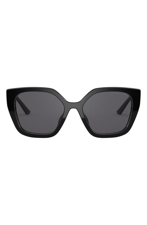52mm Polarized Rectangular Sunglasses