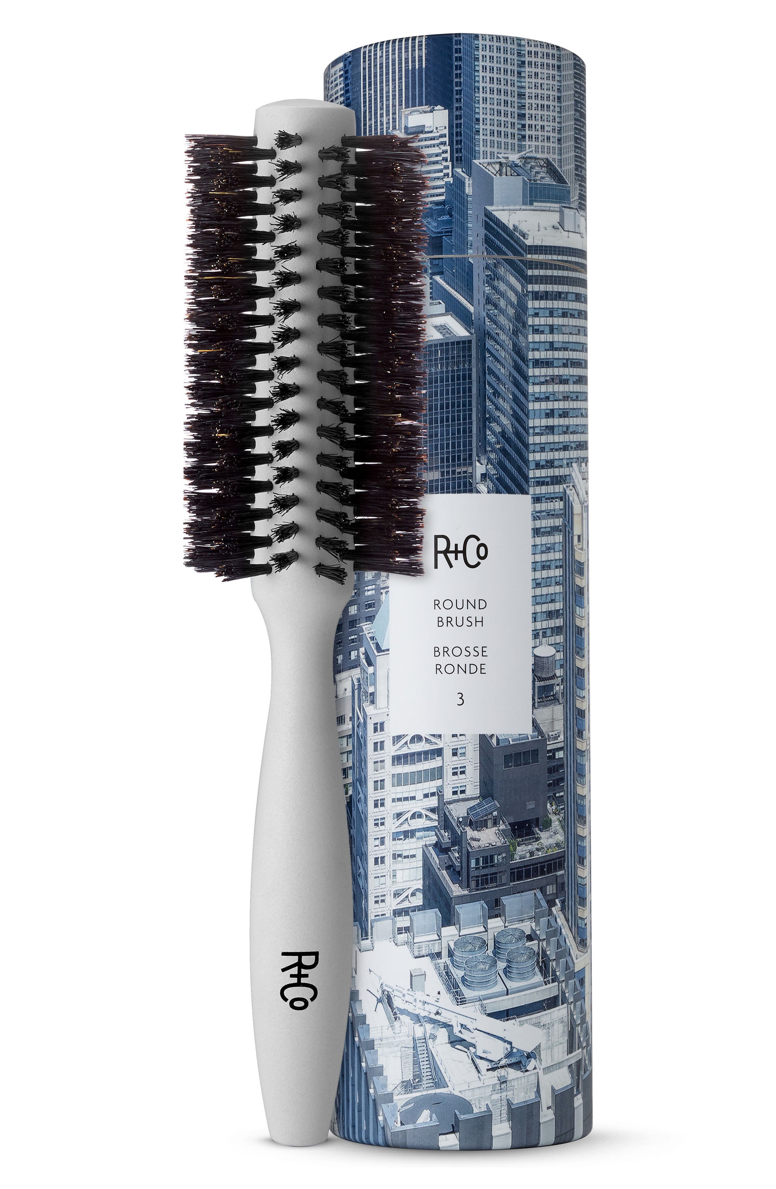 R+CO,
                            SPACE.NK.apothecary R+Co Medium Round Brush 3,
                            Main thumbnail 1, color,
                            NO COLOR