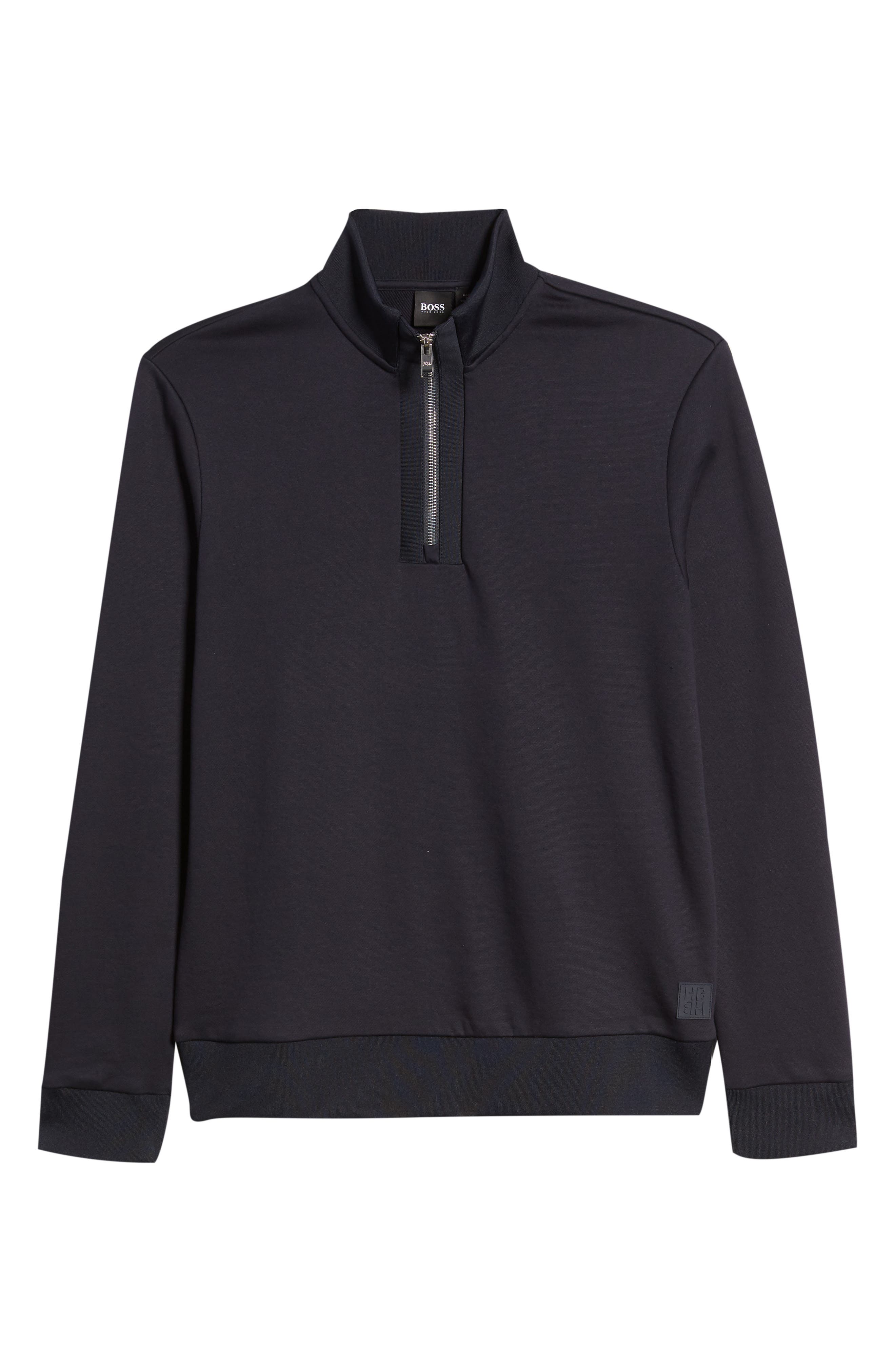 boss sidney quarter zip pullover